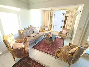 Furnished Apartment For rent in El Gaish Road, El Asafra, 120 sqm