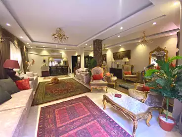 Apartment with Garden For rent in El Yasmeen Compound - El Rayan Group, Compounds in Sheikh Zayed, 220 sqm