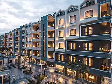 Apartments For sale in Grand Rock Resort - Al Hares, Hurghada Resorts, 95 sqm