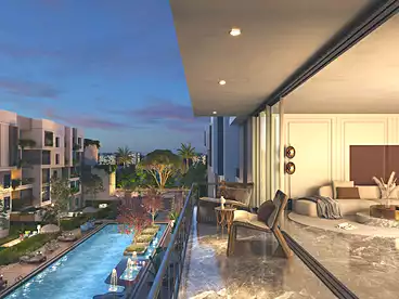 Apartments For sale in Platinum Resort - Orbit Group, Hurghada Resorts, 55 sqm