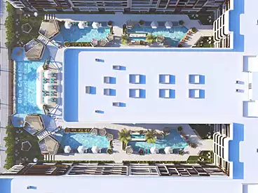 Apartments For sale in Iconic Resort - Emperor, Hurghada Resorts, 56 sqm