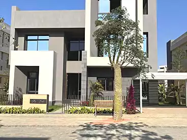 For sale in Sa'ada Compound - Horizon, Compounds in 6th Settlement, 215 sqm