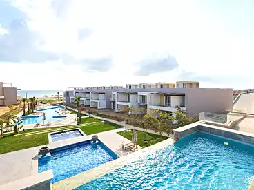 Apartment with Garden For sale in Boho Resort - Atric, Ain Sokhna Resorts, 106 sqm