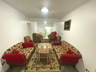 Furnished Apartment For rent in Khaled Ibn El Walid St., Sidi Beshr Bahri, 130 sqm