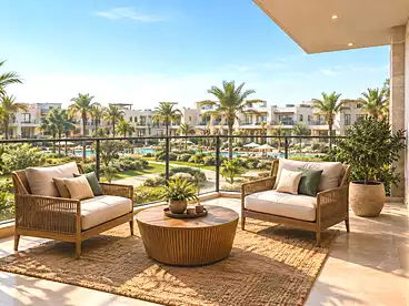 Apartments For sale in One 7 Resort - Kronberg, Hurghada City, 160 sqm