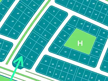 Residential Land For sale in Seventh Neighborhood, Bait El Watan, 926 sqm