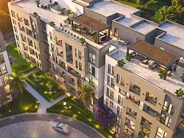Apartments For sale in Ev Compound - Al Oula, Compounds in Sheikh Zayed, 100 sqm