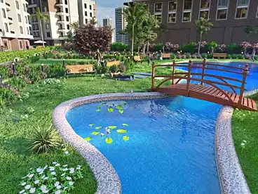 Apartments For sale in Century City Compound - Vintage, Compounds in New Cairo, 112 sqm