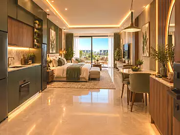 Apartment with Garden For sale in Magawish Resort, Hurghada Resorts, 85 sqm