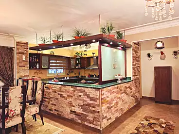 Duplex with Garden For sale in The Four Neighborhoods, Behind Mirage City, 450 sqm