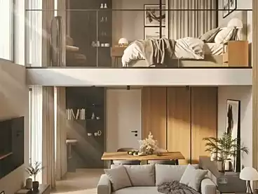ستوديو للبيع في كمبوند لاريفا - ماج، الحي السكني الثامن - R8، 106 متر
