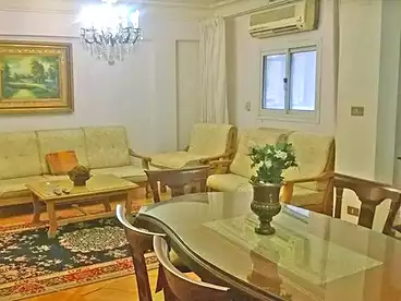 Apartments For rent in Mokhtar Abd El-Raheem Khallaf St, Saba Basha, 170 sqm