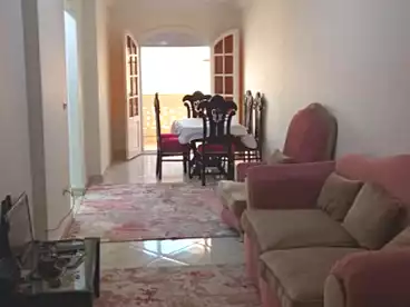 Furnished Apartment For rent in Khaled Ibn El Walid St., Sidi Beshr Bahri, 110 sqm