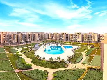 Apartments For sale in Galleria Moon Valley Compound - Arabia, Compounds in New Cairo, 153 sqm
