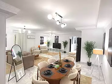 Apartments For rent in El Banafsag Villas, El Banafsag, 220 sqm