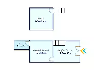 in Al Gomrok Al Kadem St, Bahray El Anfoshy, 43 sqm