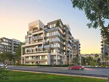 in Blue Tree Compound - Sky Abu Dhabi, Compounds in New Cairo, 145 sqm